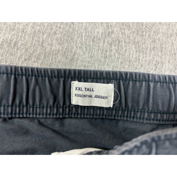 Gap Cotton Blend Athletic Fit Essential Jogger Pants (Men's 2XL Tall) Blue - Picture 3 of 13